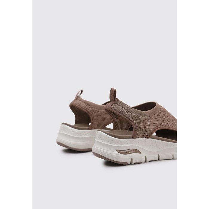 Skechers Arch Fit City Catch – жіночі сандалі, 43 EU, мокка, в'язаний текстиль