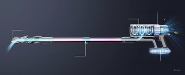 Вертикальний пилотяг Laresar ELITE V8 2025, червоний