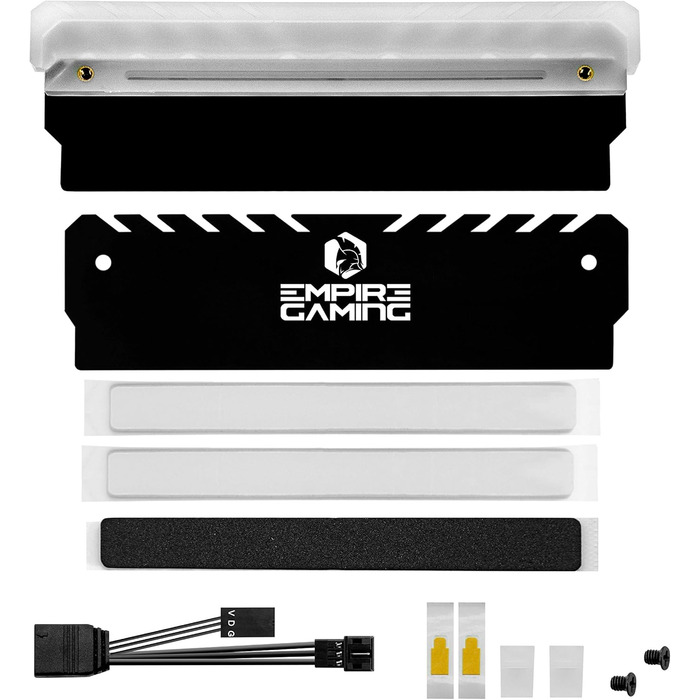 Кулер для ПК Empire Gaming Guardian з RGB підсвічуванням - тиха охолодження для процесора Intel та AMD