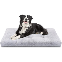 Nobleza Dog Bed for Large Dogs, Washable, Super Soft and Fluffy Anti-Anxiety High-Quality Plush Dog Bed with Non-Slip Bottom, Dog Cushion, Dog Mat, 110x73x10 cm, XL (L 95 x W 60 x H 10 cm)