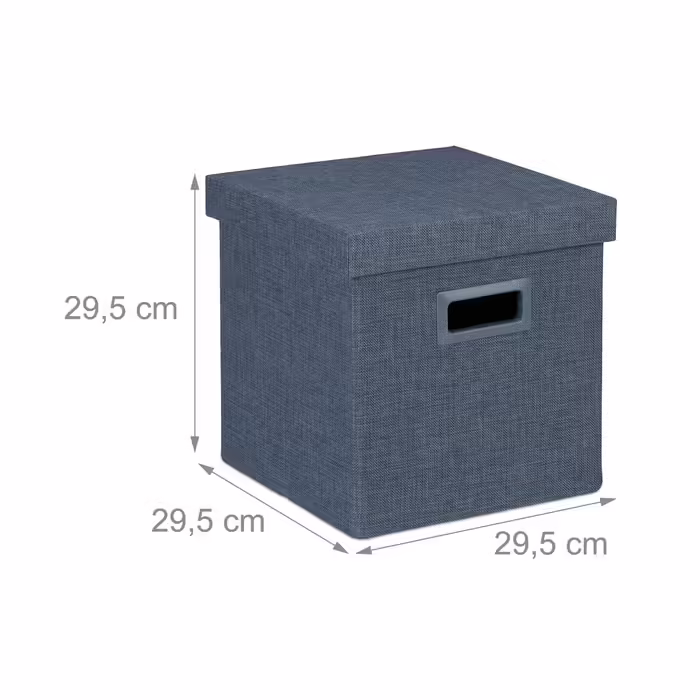 Relaxdays Storage Ottoman with Handles