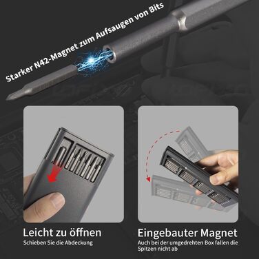 Набір викруток для ремонту електроніки 25 в 1 (Torx, Pentalobe, Triwing, Y00) для iPhone, MacBook, Xbox, Switch, PS4, PS5