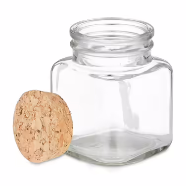 Relaxdays Spice Jars Set of 20 with Cork Lids