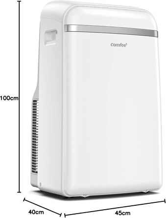 Мобільний кондиціонер Comfee Breezy Cool Pro 2.0, 7000 BTU (2kW), охолодження, вентиляція, осушення, керування через додаток, для приміщень до 68 м³