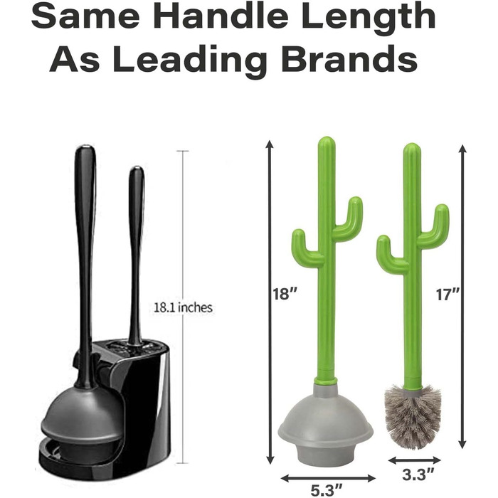 Cactus WC-Sauggarnitur