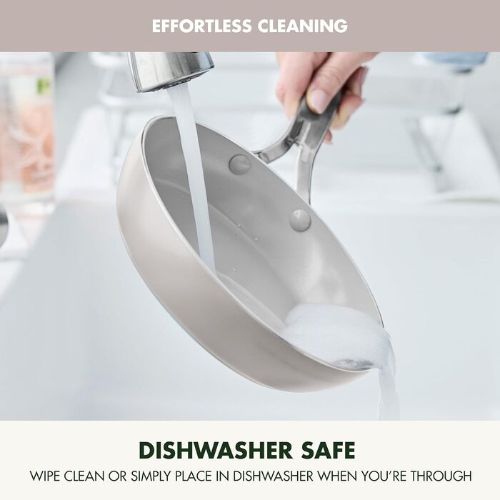 Набір сковорідок GreenPan Nova (20.3 см та 25.4 см), індукційні, без PFAS, антипригарне покриття, для плити та духовки