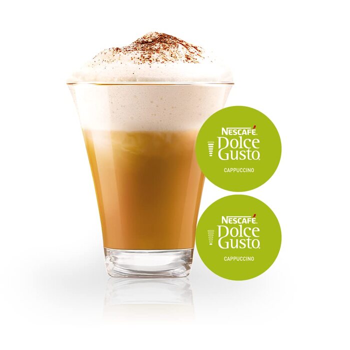 Кавові капсули NESCAFÉ Dolce Gusto Cappuccino, 3 упаковки по 16 капсул (48 шт)
