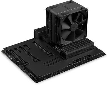 Охолоджувач CPU NZXT T120 - білий, 120 мм, 4 теплові трубки, підтримка Intel/AMD