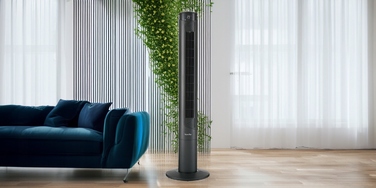 Колонний вентилятор Lovio AirWave, чорний
