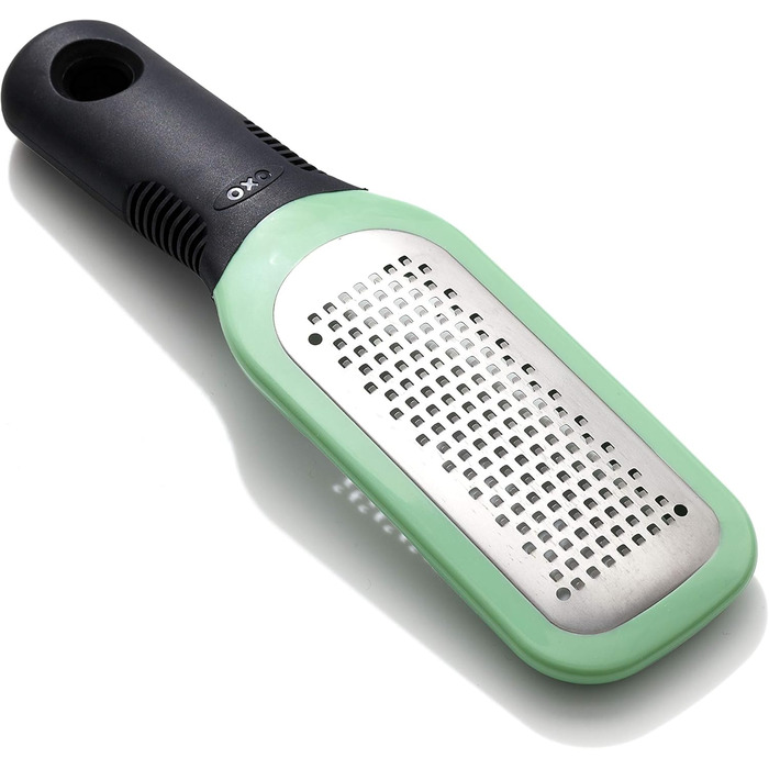 OXO Good Grips Тріскачка для тертя з контейнером для збору - для овочів та імбиру/часнику