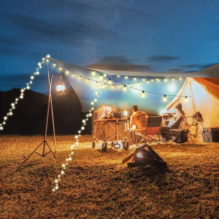 Тент Forceatt Zeltplane 3.7x4.3 м - ультралегкий, водонепроникний, з 6 кріпильними точками, анти-UV для кемпінгу та активного відпочинку (темно-синій & сірий)