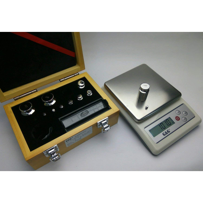 Кухонні ваги G&G KF6K: цифрова вага, 6 кг / 0.1 г, з автоматичним вимкненням, з живленням від мережі та батарейок