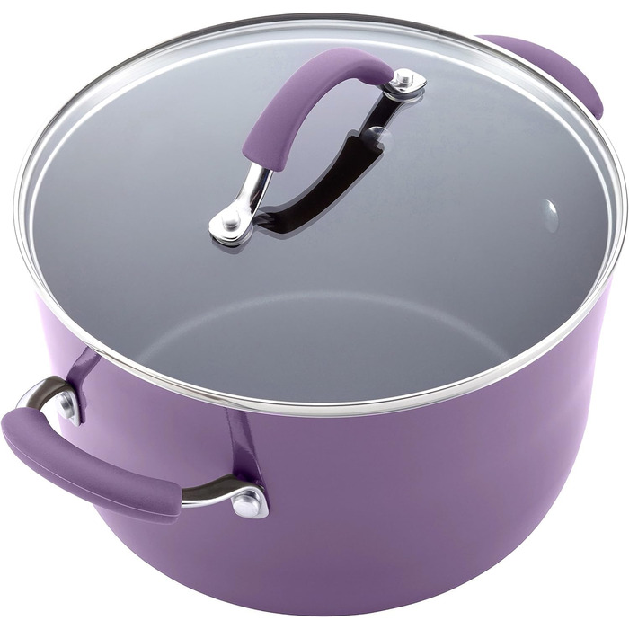 Набір посуду Rachael Ray Cucina Nonstick, 12 предметів, лавандовий