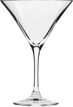 Набір коктейльних склянок Krosno Martini Glass | 6 шт. | 240 мл | Avant Garde | Для дому, ресторанів та свят | Можна мити в посудомийній машині