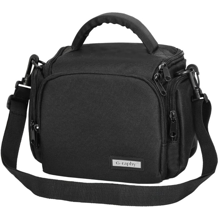 Сумка для камери Baigio: фотосумка для DSLR/SLR камер, об'єктивів та аксесуарів (чорна)