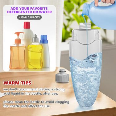 Швабра з розпилювачем, швабра для підлоги з розпилювачем, набір швабр з 3 змінними мікрофібровими накладками, підходить для одноразових накладок, біла швабра з резервуаром для води