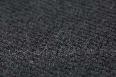 Сходинкові килимки Andiamo Paris - комплект 15 шт. - захист від подряпин та зношування (23 x 65 см, антрацит)