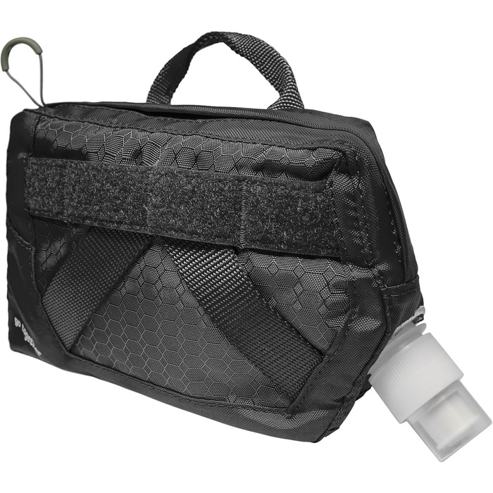 Фляга для собак Kurgo RSG, блакитна, знімний чохол, сумісна з MOLLE, кріплення для службового спорядження, універсальний розмір