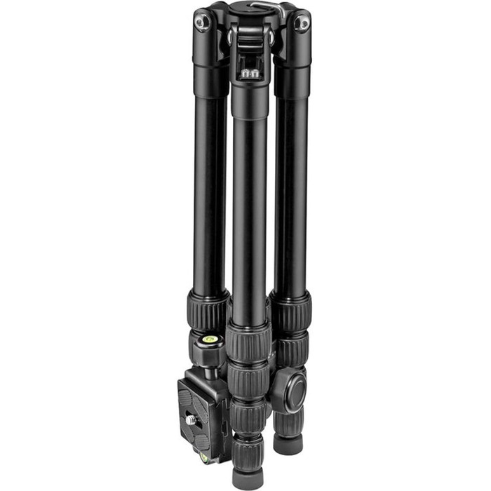 Компактний легкий штатив Manfrotto Element Traveler S, чорний (mkeles5bk-bh)
