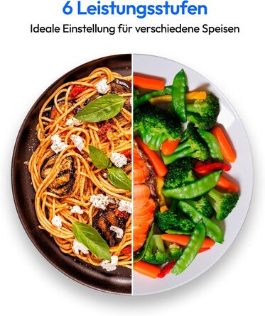 Мікрохвильова піч MEDION MD 15644, 700 Вт, 17 л, 6 рівнів, чорна