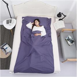 GIJMZY Sleeping Bag Liner Breathable Portable Sleeping Bag Liner Sleeping Bag Travel Mat Camping Outdoor Sleeping Bag Set Hotel Room Liner