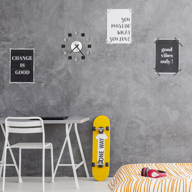 Relaxdays DIY Modern Wall Clock