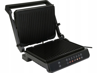 Складаний електричний гриль Lund 67440, чорний, 2000 Вт