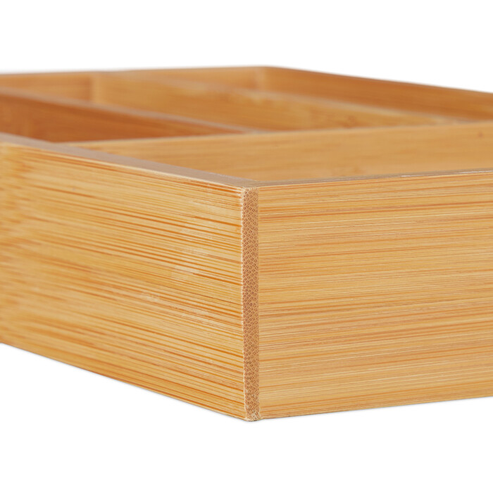 Relaxdays 4-Compartment Drawer Organizer