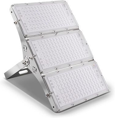 Ankishi 300W LED Floodlight Outdoor, IP65 Waterproof, Super Bright 6500K Cool White Outdoor Light, 30000LM Outdoor Spotlight Floodlight Projector for Sports Field, Garage, Garden, Backyard