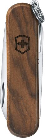 Мультитул Victorinox Classic SD Wood – Швейцарський армійський ніж, 5 функцій, з дерев'яною ручкою