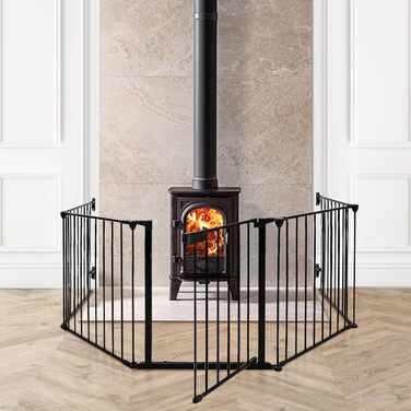 Вольєр для цуценят 8-секційний, вольєр для вигулу собак з захисним тентом, гнучкий та складаний вольєр для собак, загородження для цуценят, кроликів та дрібних тварин - 80 * 60 см (8 шт.)