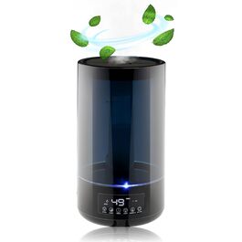 Зволожувач повітря та дифузор для ефірних олій Grundig 4,3 л з гігрометром, таймером та нічним світлом (15-35 м²)