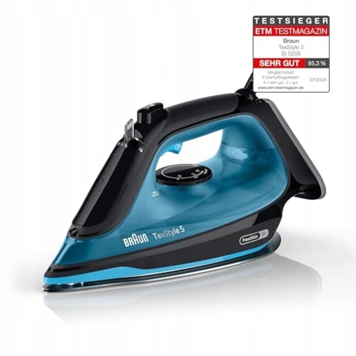 Парова праска Braun TexStyle 5 2600 Вт, чорно-синя