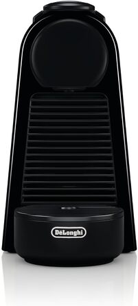 Кавова машина капсульна Nespresso De'Longhi EN 85.B Essenza Mini, 19 бар, 1370 Вт, 0.6 л, компактна, чорна, без спінювача молока, Welcome Set з капсулами різних смаків