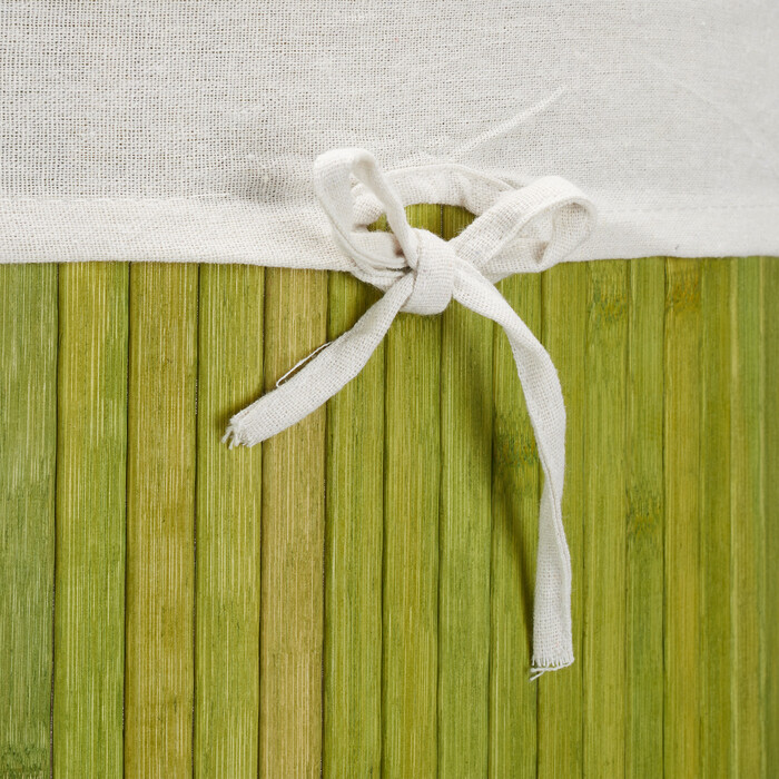 Relaxdays Bamboo Laundry Basket