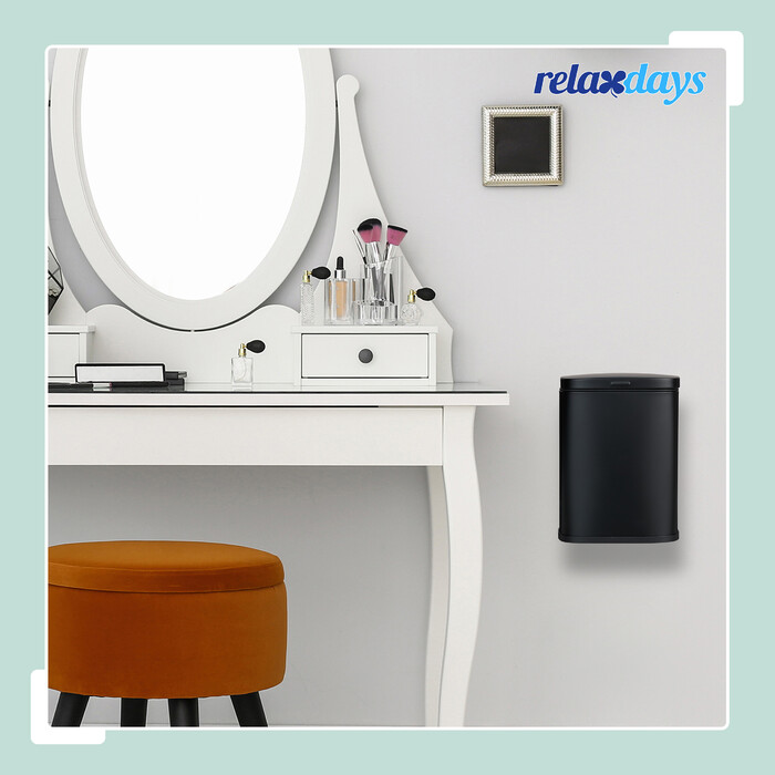 Relaxdays Cosmetic Containers Wall Mount 3 Liter