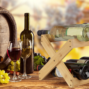 Bamboo Wine Rack