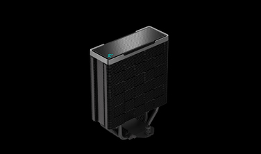Кулер для процесора Deepcool AK400 Zero Dark Plus, активне охолодження, чорний, TDP 220 Вт