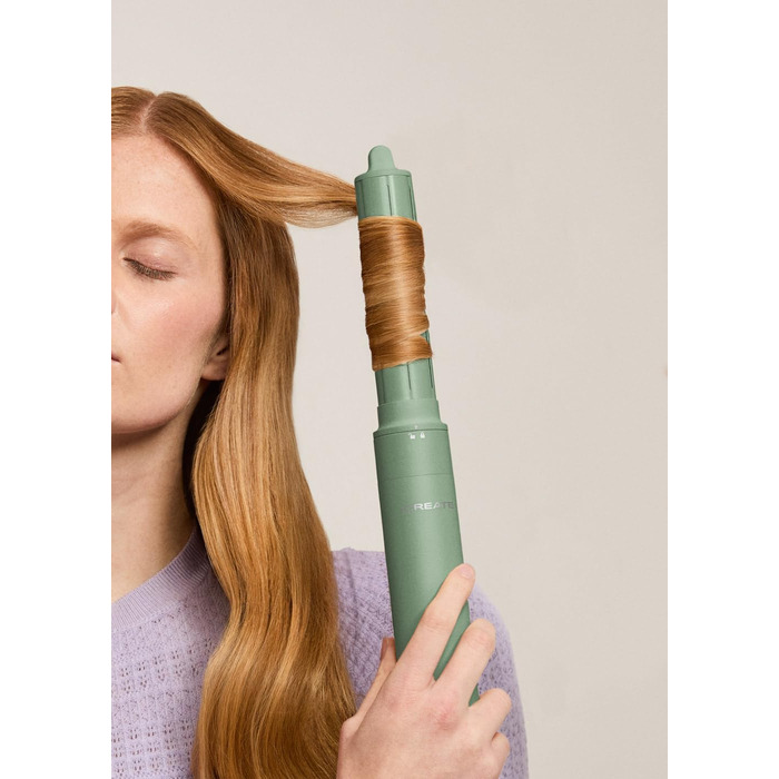 Іонський фен для волосся з технологією Frizz-Free, 2 температурні режими, функція охолодження, 2 швидкості, технологія негативних іонів, 1800W (ION STYLER PRO ADVANCE, салатовий)
