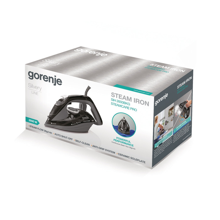 Праска Gorenje SIH 2600BKG 2600 Вт