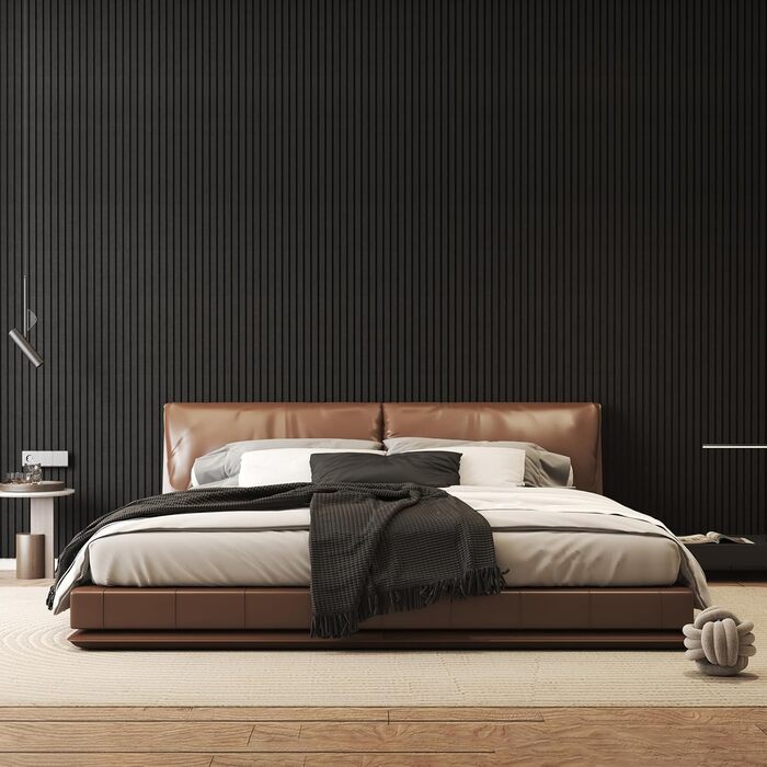 Акустичні панелі TONOR самоклеючі для звукоізоляції, шумопоглинаючі панелі для студії, офісу та дому, 120x60x1.8 см, чорний колір, 4 шт.