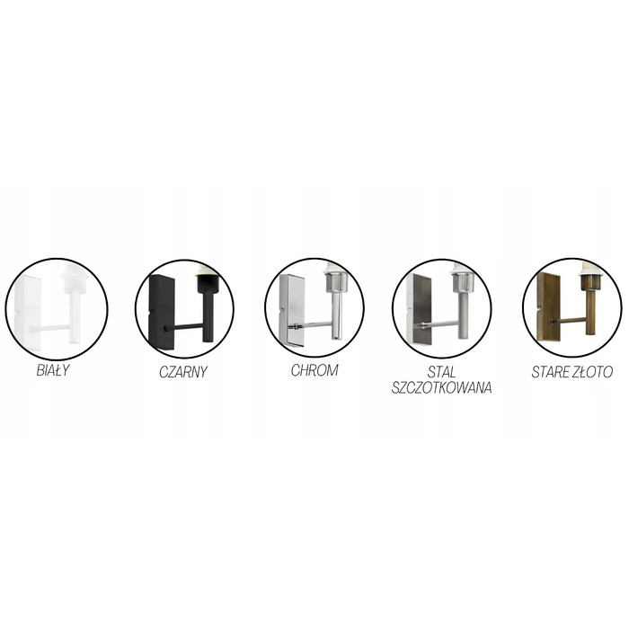 Настінний світильник-бра з темно-синім конусним абажуром, LED E27, серія GRAND