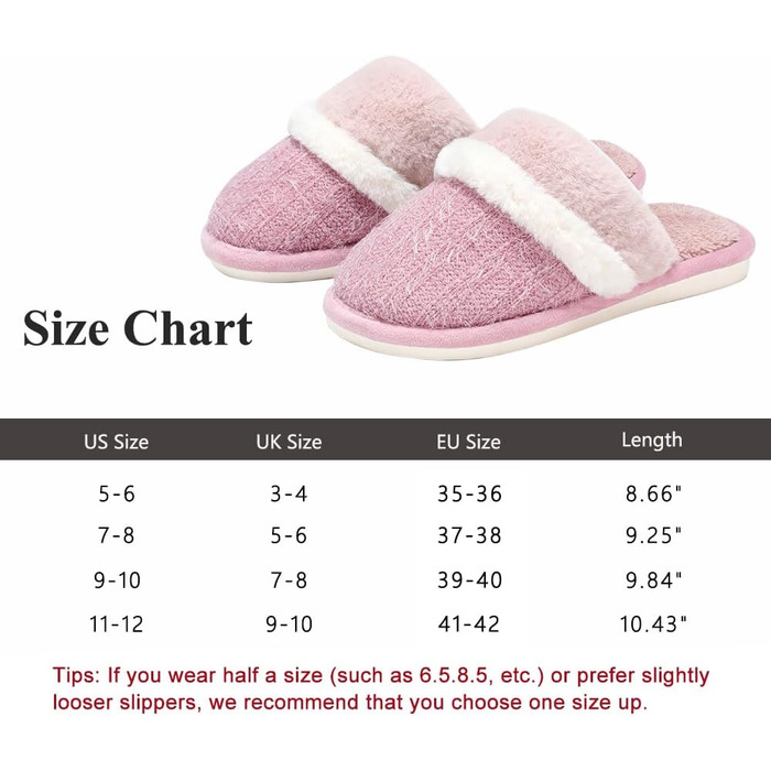 Тапочки домашні жіночі чоловічі зимові, плюшеві, теплі, з меморі-піною, антиковзаючі, м'які, однотонні (темно-рожевий, 39/40 EU)