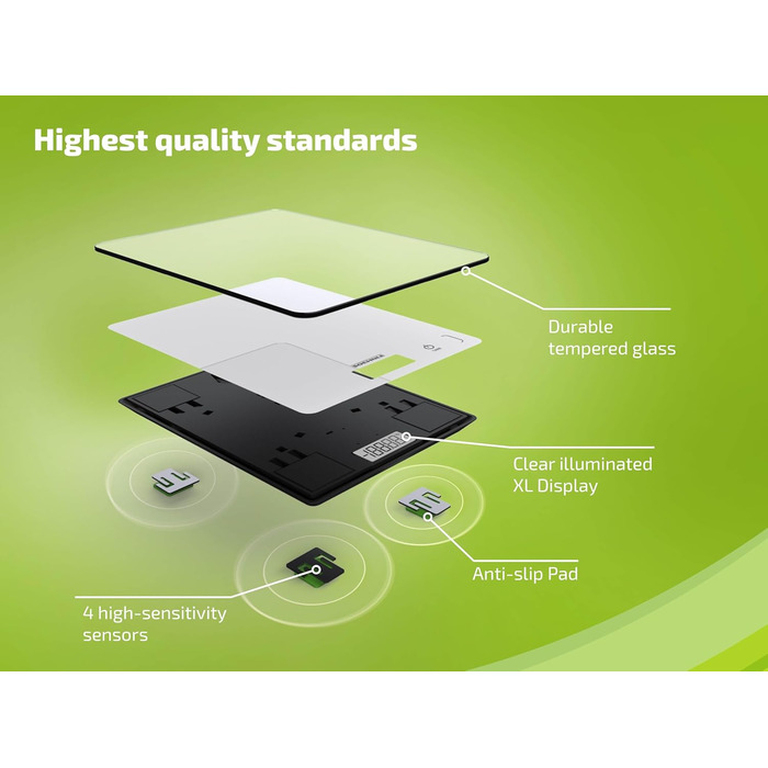 Кухонні ваги Soehnle Page Compact 300 білі, цифрові ваги до 5 кг, LCD-дисплей, функція тарування