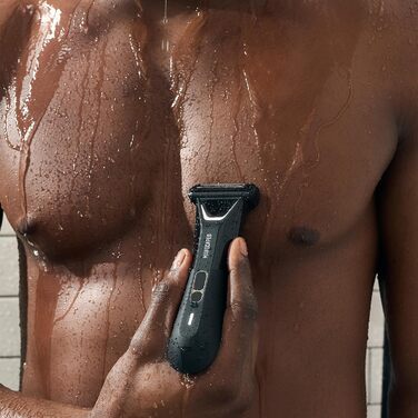 The Lawn Mower™ 5.0 Ultra by MANSCAPED™: SkinSafe™ Intimate & Body Hair Trimmer, Man, Bodygroomer, Two Functions - Trimming and Shaving, Hair Removal, Waterproof, Battery Powered, With Case