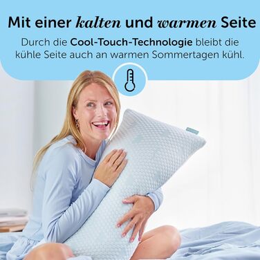 Cloudpillo Premium Memory Foam Pillow - Adjustable Height Pillow 40x80 cm - Ergonomic Pillow - Hypoallergenic Bed Pillow 40x80 cm 1