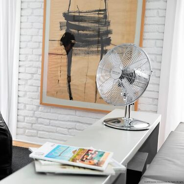 Вентилятор Cecotec EnergySilence 620 RetroDesk: потужний, стильний, з регулюванням висоти та осциляцією