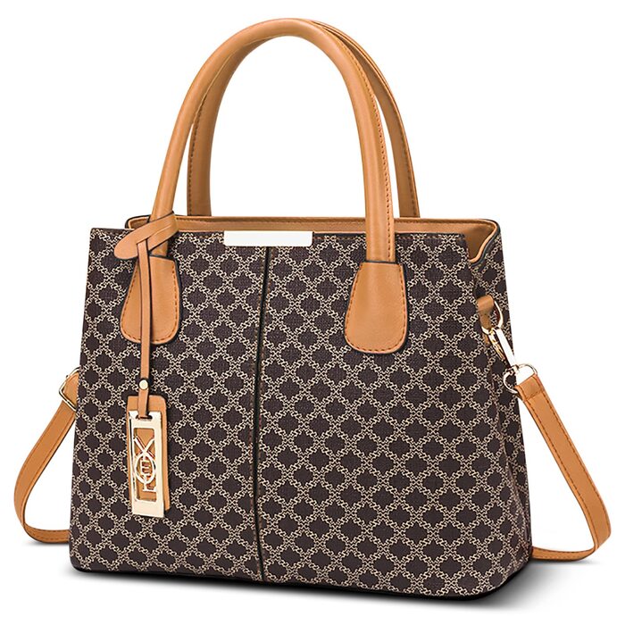 Сумка жіноча DIRRONA Retro Khaki: класична сумка-месенджер через плече, повсякденна крос-боді сумка зі штучної шкіри для подорожей та вечірок