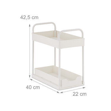 Relaxdays Extendable Under Sink Shelf