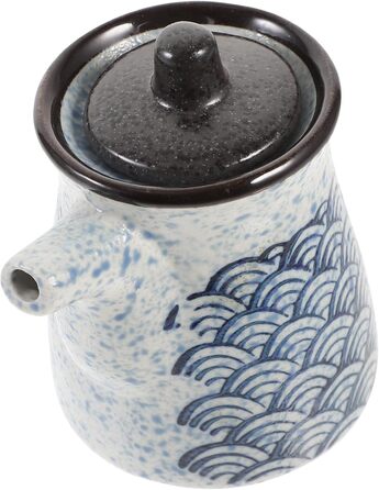 PartyKindom 3St Japanese Oil and Vinegar Pot Mini Sauce Bottles Seasoning Vinegar Bottle Refillable Water Bottles Kitchen Machine Cookware Small Vinegar Jars Japanese Vinegar Dispenser Ceramic